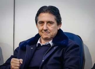 Боримиров: Левски диктуваше мача и заслужено стигна до обрата Man in a navy jacket seated in an office chair, facing the camera with a calm expression.
