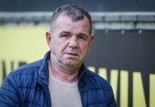 Пламен Гетов: Левски няма да има проблеми в Плевен, но битката за титлата ще е тежка Middle-aged man with short gray hair wearing a blue puffer jacket, looking at the camera outdoors.